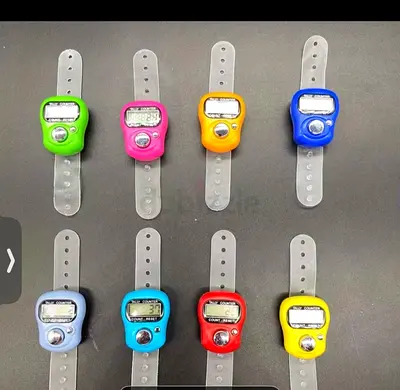 Digital Tasbeeh Counter / Finger Tally Counter – New – Multiple Colors