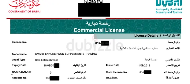 Commercial License Since 2018 for sale