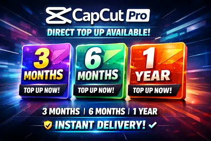 CapCut Pro Direct Top-Up Available