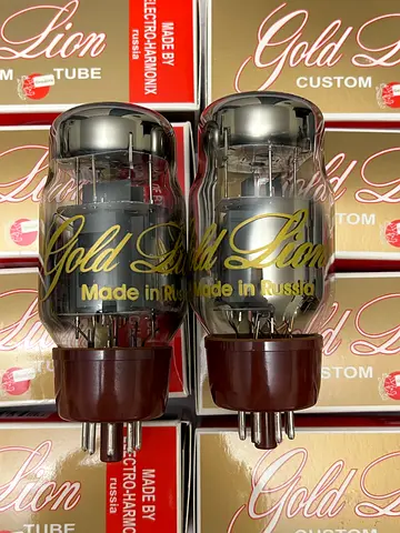 Golden Lion KT66 Vacuum Tubes Matched Quad