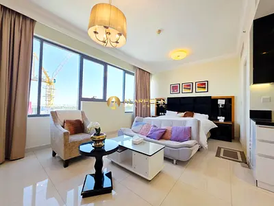 استوديو مفروش | برج كابيتال باي A | إطلالة على وسط المدينة وحمام السباحة