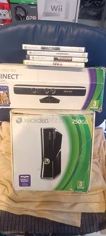 Microsoft Xbox 360 Bundle with Kinect and Games