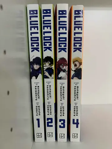 Blue Lock Manga Vol 1-4
