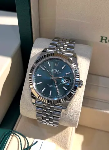 SC Rolex Green Mint DateJust 1-1