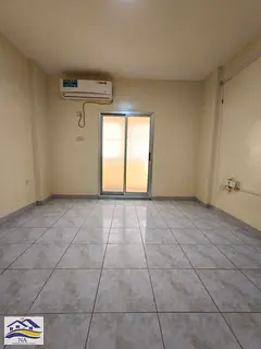 LAST UNIT 1BHK WITH NEW SPLIT AC BALCONY 2 BATH IN ABU SHAGARA NEAR PARK