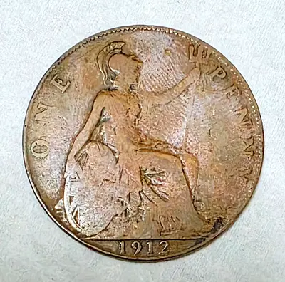 1912-H Great Britain Penny George