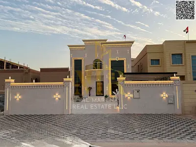 Luxury villa for sale in Al Muwaihat 1 - Elegant design featuring 5 spacious bedrooms and ultra-luxurious finishes in a quiet and strategic location i