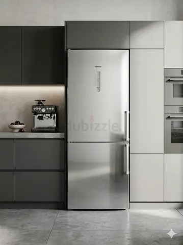 Siemens latest model bottom.freezer fridge with timer easy set temperature freestanding
