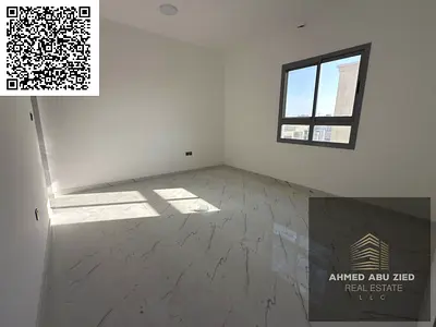 اكبر وارقي شقه غرفه وصاله للايجار السنوي في عجمان الجرف 3 بنايه جديده اول ساكن  2  حمام مطبخ بمساحه ممتازه بلكونه اطلاله مفتوحه خزائن حائط