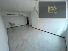 Super deluxe 2-bedroom apartment in Al Naeemiya 3, Khalifa Street, 2 bathrooms, balcony, open view,