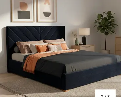 Stylish Brand new Queen size bed including medical mattress good Quality Queen bed storage