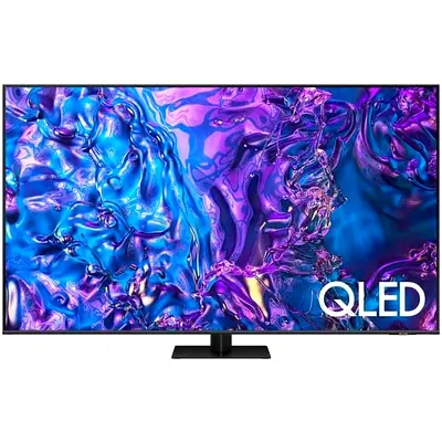 Smart TV, Big TV, QLED, Q70D, 85 Inch, 2024, 100% Color Volume with Quantum Dot, 4K AI Upscaling, Ti