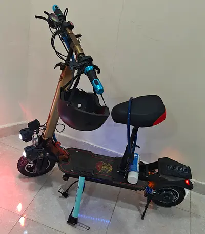 Electric Scooter with Accessories