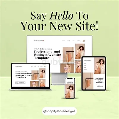 Branded Shopify Store Design with Logo  Complete Business Setup