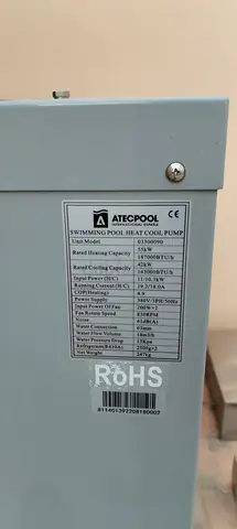 ATECPOOL Swimming Pool Heat Cool Pump