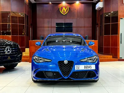 ALFA ROMEO GIULIA QUADRIFOGLIO – MISANO BLUE | GCC | WARRANTY AND SERVICE