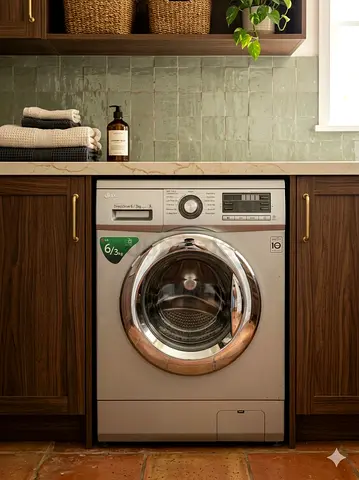 LG Washer Dryer 6kg Washed 3kg Dryer model  F1296CDP24 2in1