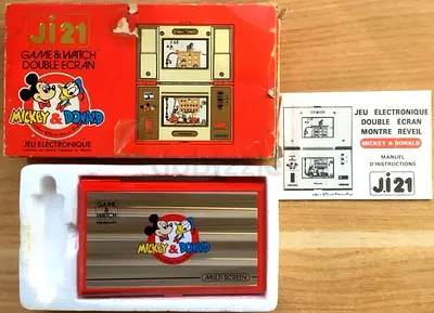 NINTENDO GAME AND  WATCH MICKEY  DONALD 1982 Multi Screen