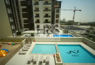 شقة بغرفة نوم واحدة | 03 سكن JVT | إمكانية الدخول إلى الشرفة والمسبح | مناظر متعددة