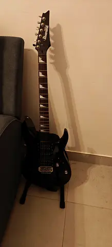 Ibanez Electric Guitar and Amplifier