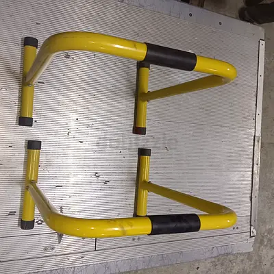 Sturdy Yellow Push-Up Bars