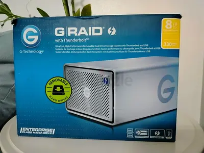 G-Technology G-RAID Thunderbolt 8TB External RAID (DiskLess)