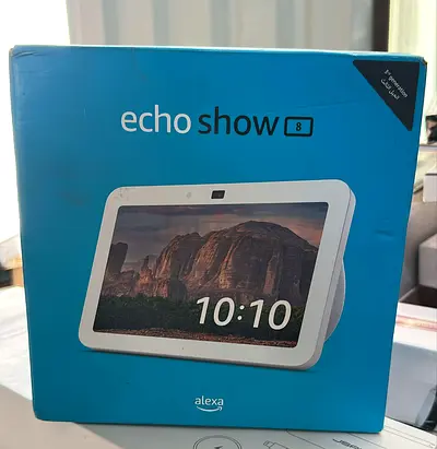 Echo Show 8 | 3rd generation (2023 release), HD smart touchscreen with spatial audio, smart home hub