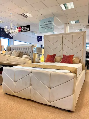 Brand New Fully Customizable Queen Size Bed - Custom Made UAE Sharjah