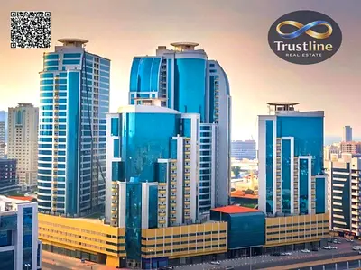 شقة مطورة لغرفتين وصالة | إطلالة على الخور | مفروشة | طابق مرتفع | موقف سيارات