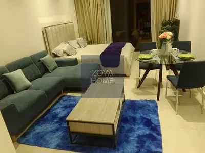 Furnished Studio 12 Cheques | Spacious Layout | Open View | Divine Residences Arjan