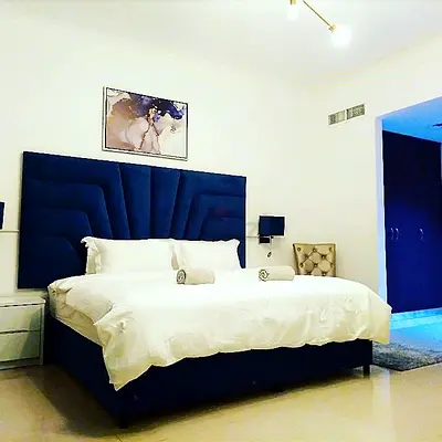 Master Bedroom in Luxury Duplex Penthouse, Dubai Marina