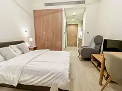 Fully Furnished Studio | Balcony View | Open Layout