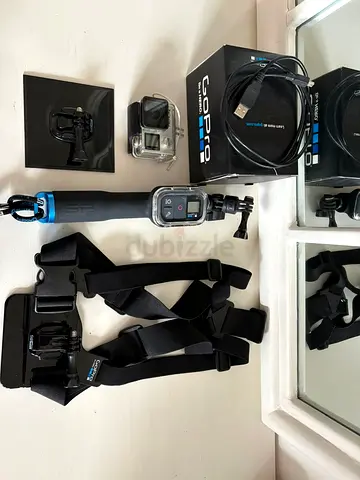 Go pro hero 4 silver and accessories