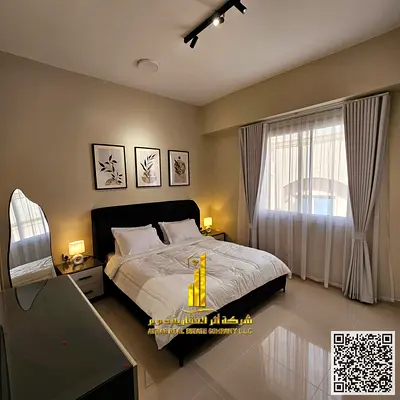 ✨ Luxury apartment for monthly rent, one bedroom and a hall with an open view, fully furnished with elegant furniture and a fully equipped kitchen