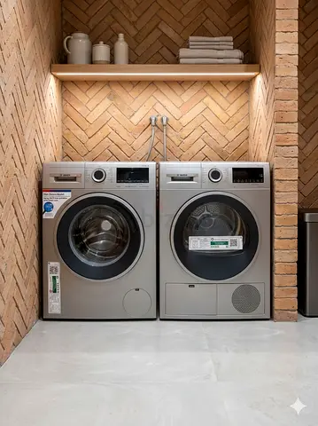 Bosch series 4 9 kg washer and 9 kg dryer separate set freestanding