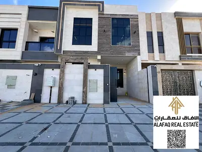 فيلا للإيجار في الباهية عجمان أول ساكن 4 غرف ماستر تصميم عصري وموقع مميز بسعر تنافسي مناسب للعائلات