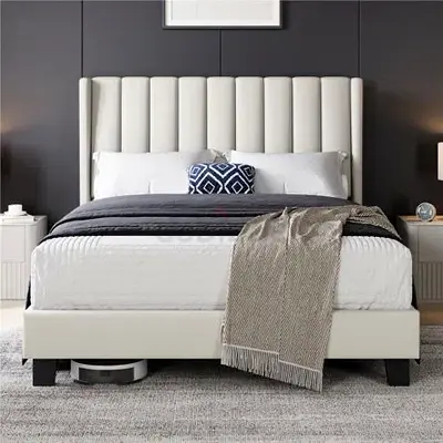 Queen Size 160x200 Brand New Fully Custom Made Bedframe,Hydraulic Storage Can be Installed