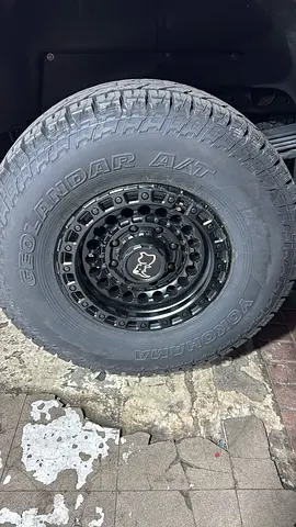 Black rhino wheels 8 lug and 35 inch tires