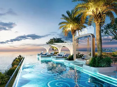 إطلالة بانورامية على البحر - عملاء VIP فقط - 1٪ شهريًا فقط - تصميم مميز - مفروشة بالكامل