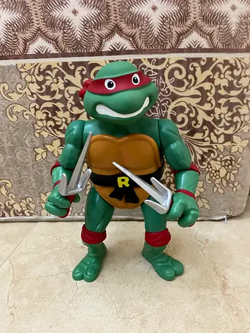 12” Original 1989 Raphael Teenage Mutant Ninja Turtle Figure