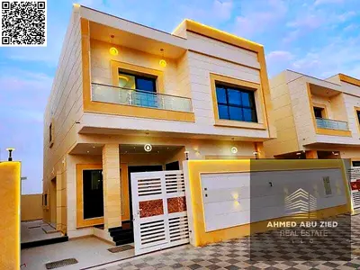 افخم فيلا سكنية اول ساكن للايجار السنوي في منطقة الياسمين - 5 غرف نوم ماستر - غرفة خادمة - 7 حمام - صاله ومجلس - مطبخ كبير مجهز - بتشطيبات سوبر ديلوكس