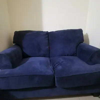 Comfortable Navy Blue Sofa