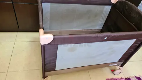 PORTABLE BABY COT WITH COIL MATTRESS
