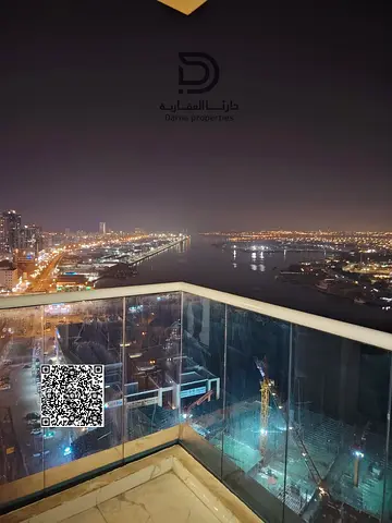 تملك شقة غرفتين وصالة في أبراج الواحة بتشطيبات راقية ومساحة جيدة مع فيو جميل وموقع مميز مناسب للسكن والاستثمار بعائد ممتاز وفرصة لا تعو