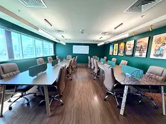 CHILLER FREE | FURNISHED OFFICE | 2 CAR PARKINGS