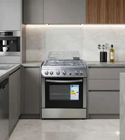 Hoover 4 Gas Burners/Hobs gas Oven Cooker MODEL  FGC66.02