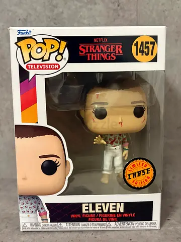 Funko Pop Eleven Chase Version - Stranger Things Rare Chase Edition