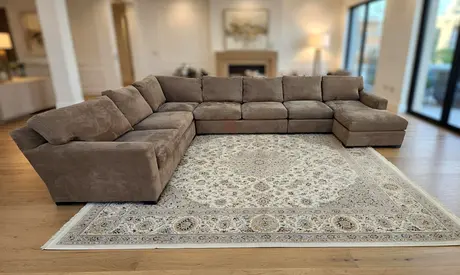 Premium quality U Shape Cratebarrel sofa