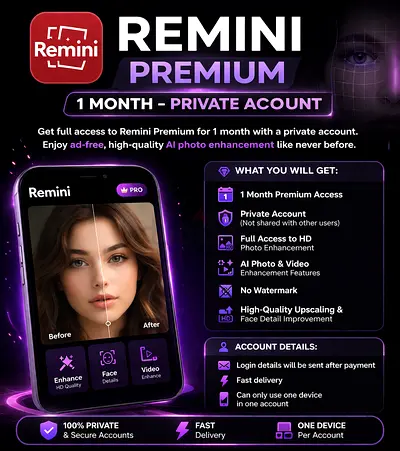 Remini Premium 1 Month Subscription