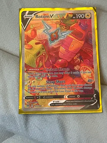 Rotom V Pokémon Card